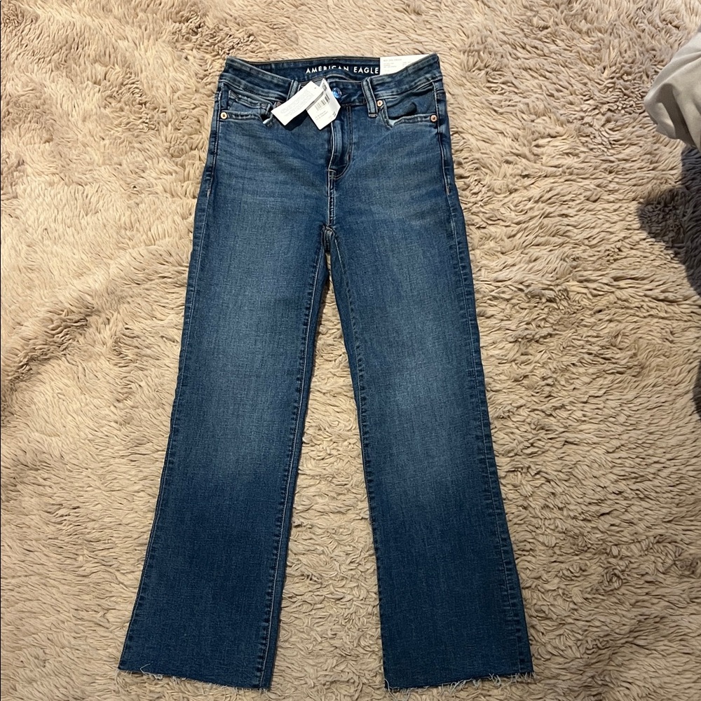 NWT- American Eagle Outfitters Women's Kick Boot Crop
